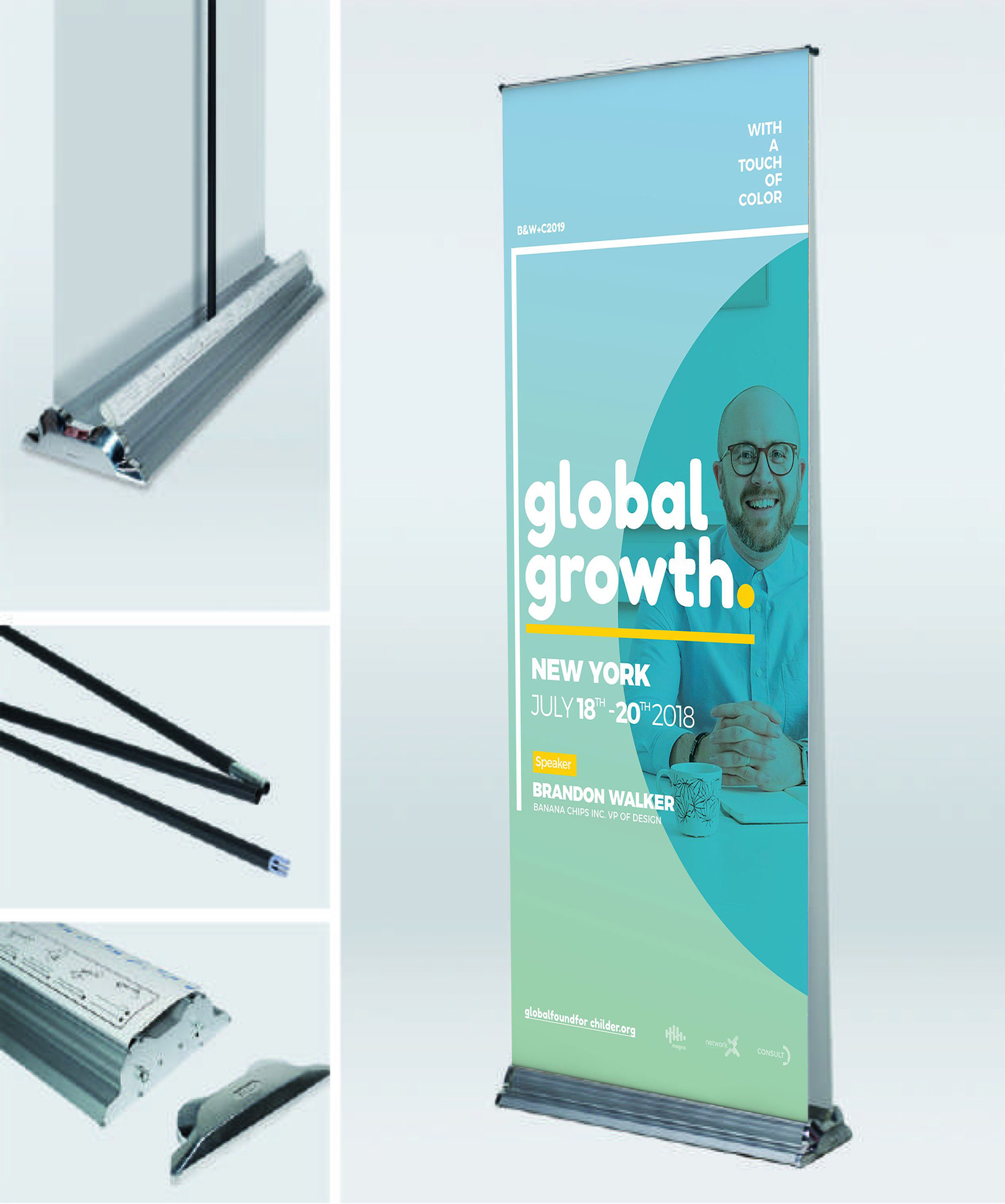 PERDóN ROLLER DOBLE GRáFICA 80X200CM